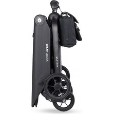 Qplay Qbook 360 Derece Dönebilen Çift Taraflı Kabin Boy Bebek Arabası -Siyah (Çanta Hediyeli)