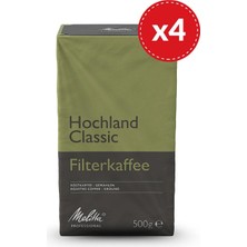 Melitta Professional Hochland Classic 500GR Filtre Kahve x 4 Adet