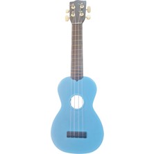 Hawiian XU21-1-BL Soprano Ukulele (Mavi) | Okyanus Mavisi Tasarım Uzun Ömürlü Eşik Yapısı Net ve Berrak Ses Projeksiyonu