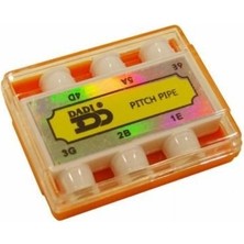 Dadi GPP01 6 Sesli Gitar Akort Düdüğü | Pirinç Kaplama Yüzey Hassas Referans Sesler