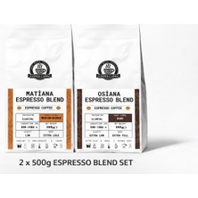 Coffee Cappa|espresso Çekirdek KAHVE|2X500 G|sert-Orta-Aromatik|tanışma Seti