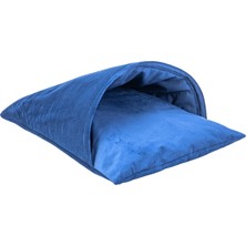 Snmswrld Pet Comfort Cave Kedi Yatağı Lacivert 65X50CM