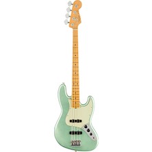 Fender 0193972718 American Professional Iı Jazz Bass Gitar (Mystic Surf Green) | Göz Alıcı Mystic Surf Green Akçaağaç Klavye ve Ergonomik Sap Topuğu