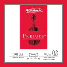 Daddario J912LM Viyola Tek Tel | Prelude, Long Scale Medium (Re-D)