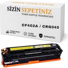 Sizinsepetiniz Canon CRG-045 Sarı Uyumlu Muadil Toner | I-Sensys LBP-611C / 613CDW