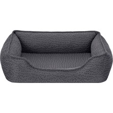 Snmswrld Pet Comfort Bravo  Gri Kedi ve Köpek Ortopedik Yatağı S 55X45CM