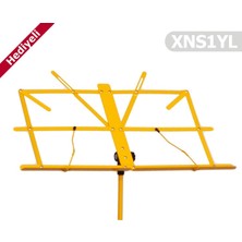 Extreme XNS1YL Portatif Nota Sehpası (Sarı) | Katlanabilir Hafif Taşıma Çantalı