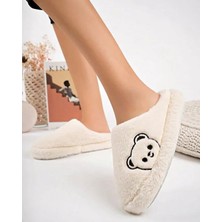 Waykon Ayıcık Nakışlı Ev Terliği