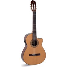 Admira ADM0510ECF Juanıta-Ecf Elektro Klasik Gitar | Sahne Performansı Için Aktif Preamp Parlak Ton