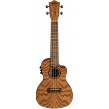 Lanikai Oa-Cec Meşe (Oak) Concert Elektro Ukulele | Kesik Kasa Sahneye Hazır