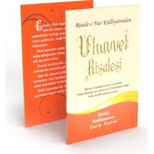 Envar Neşriyat Büyük Boy Uhuvvet Risalesi