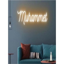 Biz Bu İşin Keyif Kısmındayız Muhammet Yazılı Pleksi Neon Tabela