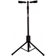 Artstand CM462 Kilitli Ikili Gitar Standı | Güvenli Boyun Kilidi Iki Enstrüman Kapasiteli