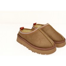 Waykon Içi Kürklü Kalın Tabanlı Kısa Bot Terlik