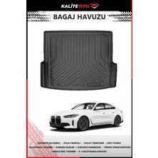 Bmw I4 Edrive 40 (G26) 2021 Sonrası 4d Bagaj Havuzu Araca Özel Birebir Uyumlu Kokusuz
