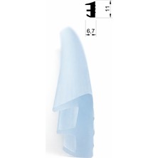 MAKPLASTİK FİTİL PROFİL P 042 Cam Fitili 16 Metre Şeffaf