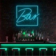 Biz Bu İşin Keyif Kısmındayız Bar Yazılı Neon Tabela