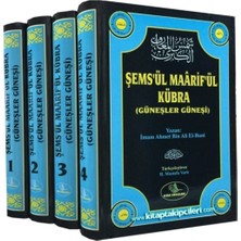 Esma Yayınları Şemsül Maarifül Kübra, Güneşler Güneşi, Imam Ahmet Bin Ali El Buni, Arapça Türkçe, 4 Cilt Takım