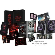 Ephesus Yayınları Kasırgaya Kanan Saka 1 Hediyeli Özel Kutu ve Saka ve Sanrı 4 Kutulu Yan Boyalı