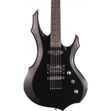 Esp Ltd LF10KITBLK F-10 Kit Black Elektro Gitar | Keskin Hatlı Gövde Kılıf Hediyeli