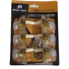 Miguel Angela MAMHT333GD Klasik Gitar Burgusu | Altın Kaplama Dayanıklı Mekanizma