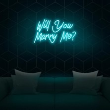 Biz Bu İşin Keyif Kısmındayız Will You Marry Me? Yazılı Neon Tabela