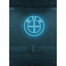 Biz Bu İşin Keyif Kısmındayız Rent A Carlara Özel Bmw Logo Neon Tabela