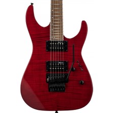 Esp Ltd LM200FMSTR M-200FM See Thru Red Elektro Gitar | Kırmızı Alevli Kapak Ince Sap