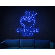 Biz Bu İşin Keyif Kısmındayız Chınese Food Yazılı ve Şekilli Neon Tabela