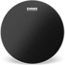Evans B13HBG Hydraulic Black 13 Inç Yağlı Trampet Derisi - Siyah (Profesyonel) | Mat Siyah Görünüm, Yağ Aralıklı Çift Katman ve Maksimum Susturma Özelliği