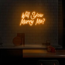 Biz Bu İşin Keyif Kısmındayız Will You Marry Me? Yazılı Neon Tabela