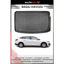 Renault Megane 3 Sport Tourer 2009-2016 4d Bagaj Havuzu Araca Özel Birebir Uyumlu Kokusuz