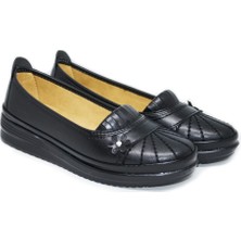 Waykon Termo Taban Içi Ortopedik Tabanlı Suni Deri Anne Ayakkabısı