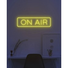 Biz Bu İşin Keyif Kısmındayız On Aır Yazılı Neon Tabela