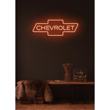 Biz Bu İşin Keyif Kısmındayız Rent A Carlara Özel Chevrolet Yazılı Neon Tabela