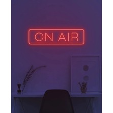 Biz Bu İşin Keyif Kısmındayız On Aır Yazılı Neon Tabela