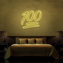 Biz Bu İşin Keyif Kısmındayız 100 Yazılı Neon Tabela