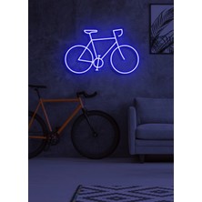 Biz Bu İşin Keyif Kısmındayız Bisiklet Figürlü Neon Tabela