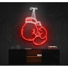 Biz Bu İşin Keyif Kısmındayız Boks Eldiveni Neon Tabela