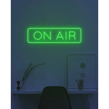 Biz Bu İşin Keyif Kısmındayız On Aır Yazılı Neon Tabela