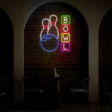Biz Bu İşin Keyif Kısmındayız Bowl Yazılı ve Şekilli Neon Tabela