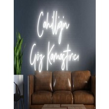 Biz Bu İşin Keyif Kısmındayız Cahilliğin Göz Kamaştırıcı Yazılı Neon Tabela