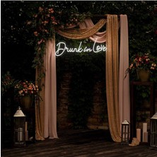 Biz Bu İşin Keyif Kısmındayız Drunk In Love Yazılı Neon Tabela
