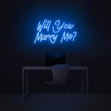 Biz Bu İşin Keyif Kısmındayız Will You Marry Me? Yazılı Neon Tabela