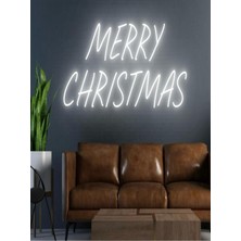 Biz Bu İşin Keyif Kısmındayız Merry Chrıstmas Yazılı Neon Tabela
