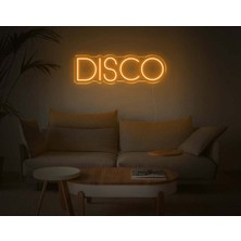 Biz Bu İşin Keyif Kısmındayız Dısco Yazılı Neon Tabela