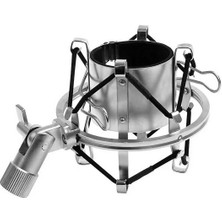 Mxl Microphones 12 0003 Mxl-57 Shockmount (Gümüş) | Klasik Gümüş Renk Sağlam Metal