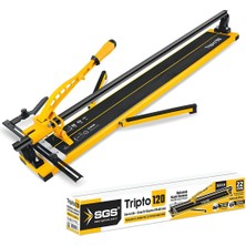 SGS134 - TRIPTO120 Seramik Granit Fayans Kesme Makinası 120CM - Lazerli Kesim - Rulmanlı