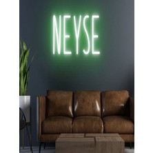 Biz Bu İşin Keyif Kısmındayız Neyse Yazılı Neon Tabela