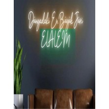 Biz Bu İşin Keyif Kısmındayız Dünyadaki En Büyük Jüri Elalem Yazılı Neon Tabela